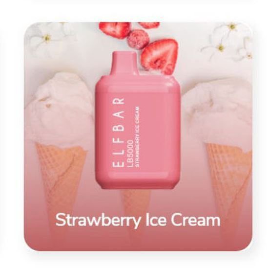 elf bar vape uk Elf Bar Vanilla Ice Cream Disposable Vape – TE6000 Puffs main image 0