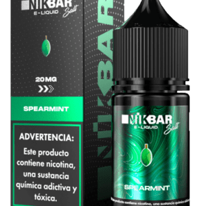 tubo juice nicsalt spearmint nikbar