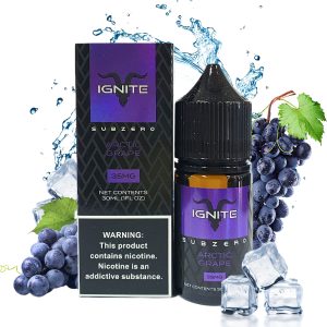 liquido arctic grape ignite nicsalt