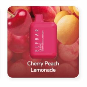 POD DESCARTÁVEL LB5000 5000 PUFFS - CHERRY PEACH LEMONADE - ELF BAR