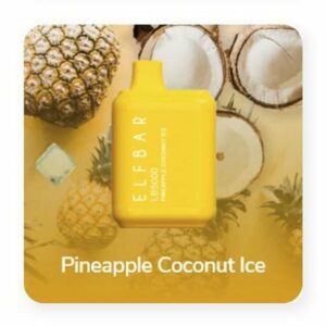 POD DESCARTÁVEL LB5000 5000 PUFFS - PINEAPPLE COCONUT ICE - ELF BAR