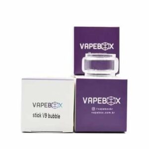 TUBO DE VIDRO DE REPOSIÇÃO P/ V9  S/ ORINGS BUBBLE - VAPEBOX