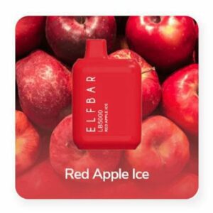 POD DESCARTÁVEL LB5000 5000 PUFFS - RED APPLE ICE - ELF BAR