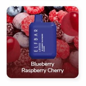 POD DESCARTÁVEL LB5000 5000 PUFFS - BLUEBERRY RASPBERRY CHERRY - ELF BAR