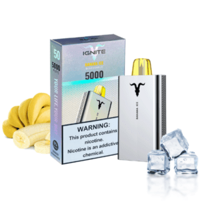 pod descartavel ignite v50 banana ice