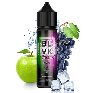 LÍQUIDO FREEBASE GRAPE APPLE ICE - BLVK FUSION