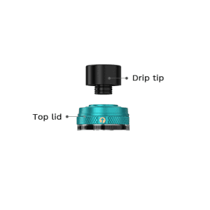 TOP LID + DRIP TIP PARA NRG-S SUB-OHM  – VAPORESSO