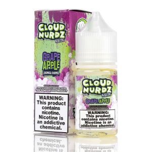 LÍQUIDO GRAPE APPLE NICSALT - CLOUD NURDZ