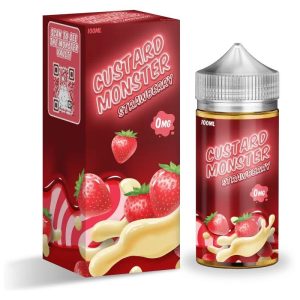LÍQUIDO CUSTARD MONSTER STRAWBERRY - JAM MONSTER