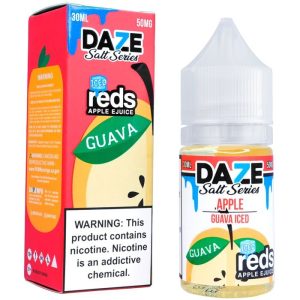 LÍQUIDO APPLE GUAVA ICED - NICSALT - REDS 7 DAZE