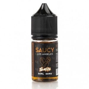 LIQUIDO COFFEE CREME TOBACCO NICSALT - SAUCY