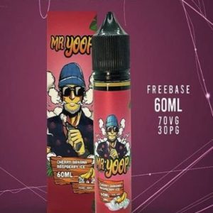 LÍQUIDO CHERRY BANANA RASPBERRY ICE - MR YOOP