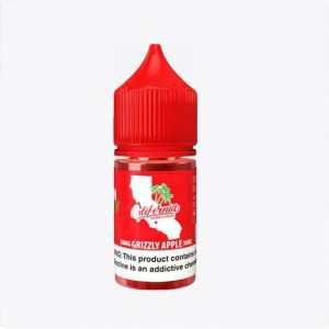 LÍQUIDO GRIZZLY APPLE NICSALT - CALIFORNIA GROWN
