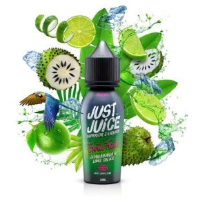 LÍQUIDO GUANABANA & LIME ON ICE - EXOTIC FRUITS - JUST JUICE
