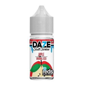 LÍQUIDO APPLE ORIGINAL ICED REDS - NICSALT - 7 DAZE
