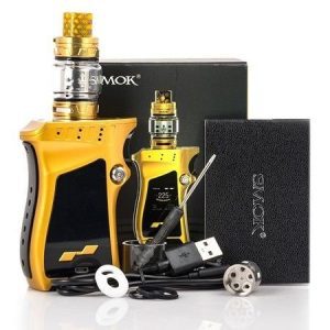 Kit  Mag 225w Com Tank Tfv12 Prince - Smok +  2 Baterias Samsung 30Q 18650 3.7V 3000mAh