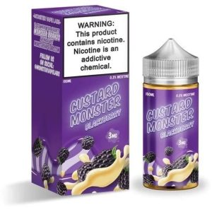 LÍQUIDO CUSTARD MONSTER BLACKBERRY - JAM MONSTER