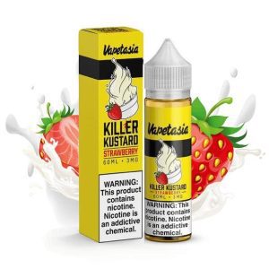 LÍQUIDO KILLER KUSTARD STRAWBERRY - VAPETASIA