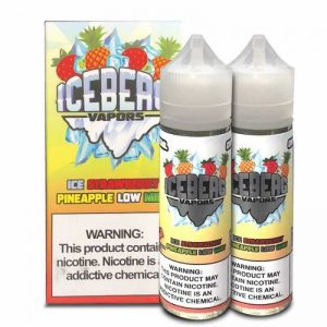 LIQUIDO ICE STRAWBERRY PINEAPPLE LOW MINT - ICEBERG VAPORS