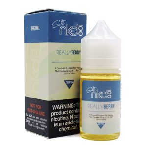 LÍQUIDO NICSALT USA REALLY  BERRY - NAKED 100