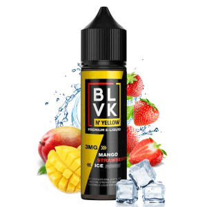 LÍQUIDO FREEBASE MANGO STRAWBERRY ICE - BLVK YELLOW