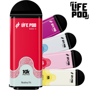 REFIL - LIFEPOD ECO 2 5% 10.000 PUFFS - LIFE POD