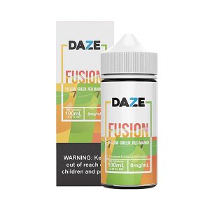 LÍQUIDO FREEBASE YELLOW GREEN RED MANGO - REDS FUSION - 7 DAZE