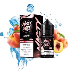 LÍQUIDO PEACH ICE - NICSALT - NASTY SMOOTH