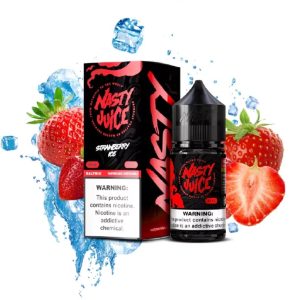 LÍQUIDO STRAWBERRY ICE - NICSALT - NASTY SMOOTH