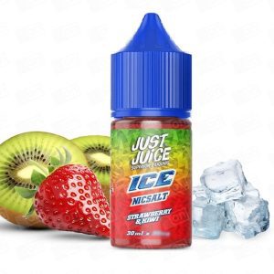 LÍQUIDO STRAWBERRY & KIWI ICE - NICSALT - BLVK/JUST JUICE