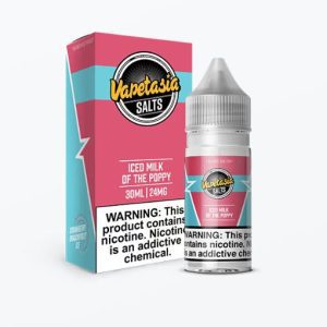 LÍQUIDO ICED MILK OF THE POPPY - NICSALT - VAPETASIA