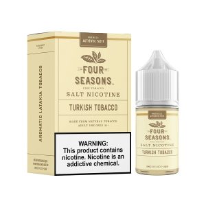 LÍQUIDO TURKISH TOBACCO - NICSALT – FOUR SEASONS
