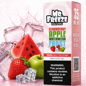 LÍQUIDO NICSALT STRAWBERRY APPLE WATERMELON FROST – MR FREEZE