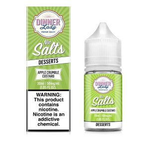 LÍQUIDO APPLE CRUMBLE CUSTARD - NICSALT – DINNER LADY