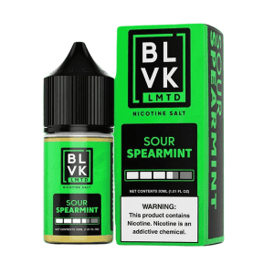 LÍQUIDO NICSALT SOUR SPEARMINT: sabor refrescante, acidez marcante e vaporização equilibrada para seu pod. Compre online!