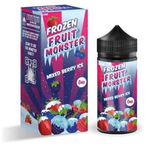 Conheça LÍQUIDO MIXED BERRY ICE- Frozen Fruit Monster Jam Monster: frutas vermelhas intensas, frescor gelado e sabor marcante para seu vape.