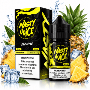 LÍQUIDO PINEAPPLE ICE SMOOTH: abacaxi tropical, frescor prolongado, vapor consistente e compra segura online para elevar sua experiência com vape.