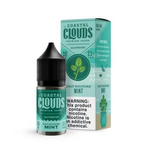 Conheça o LÍQUIDO MINT NICSALT COASTAL: frescor marcante, vapor equilibrado, praticidade para seu pod. Compre online com segurança.
