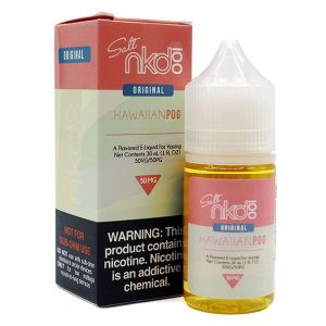 Conheça LÍQUIDO NICSALT USA HAWAIIANPOG: nic salt 20 mg, uso compatível, detalhes transparentes, escolha responsável para adultos.