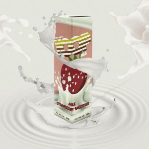 LÍQUIDO MILK STRAWBERRY SMOOTHIE com sabor cremoso e frutado. Compre online na Yes Vape Brasil: uma experiência marcante espera por você.