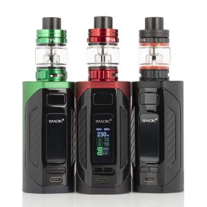 KIT STARTER SMOK RIGEL com potência de até 230W, acabamento moderno e controle preciso. Compre online; transforme sua experiência vaping.