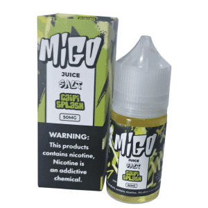 LÍQUIDO NICSALT CAIPI SPLASH ICE MIGO: sabor cítrico refrescante, vapor equilibrado e praticidade para seu pod. Compre agora!