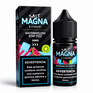 Conheça o LÍQUIDO NICSALT WATERMELON KIWI – MAGNA e confira aroma, composição, concentração e compatibilidade antes do uso.
