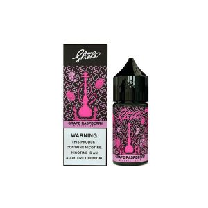 Confira o LÍQUIDO NICSALT GRAPE RASPBERRY, combinação de uva e framboesa, formato prático e compra online para maiores de idade.