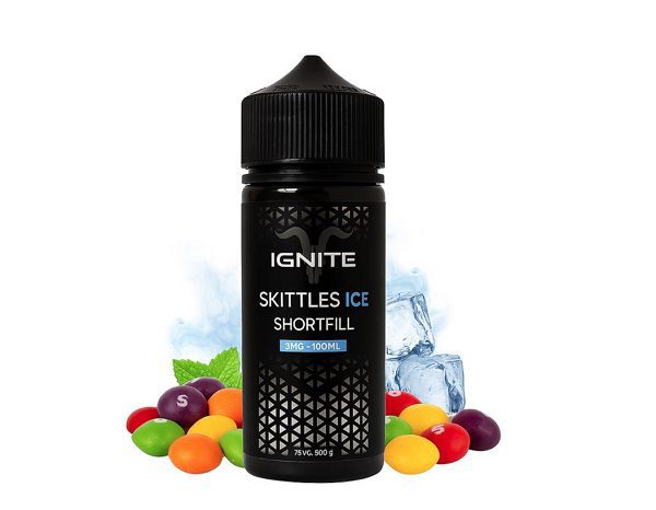 9a7b5bc50bab0c2818cfec551f80ec01.jpg Conheça o LÍQUIDO SKITTLES ICE FREEBASE IGNITE: sabor intenso de frutas geladas, vapor consistente, experiência refrescante, surpreendente.