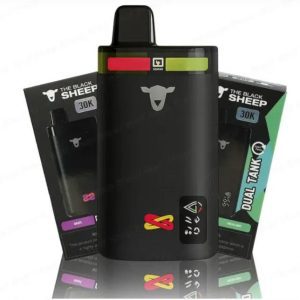 POD DESCARTÁVEL DUAL TANK Black Sheep: 30000 puffs, formato moderno, uso prático e experiência prolongada. Veja detalhes e compre.