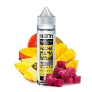 Descubra LÍQUIDO MANGO PITAYA PINEAPPLE da Pachamama: sabor tropical intenso, aroma equilibrado e uma experiência marcante para seu vape.