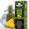LÍQUIDO NICSALT PINEAPPLE FROST com abacaxi gelado, frescor equilibrado e vapor suave. Escolha premium para seu pod. Compre online!