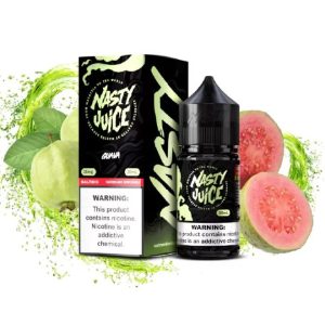 LÍQUIDO GUAVA NICSALT NASTY: sabor tropical, vapor suave, praticidade para pods. Conheça a linha Smooth; escolha uma experiência marcante agora.