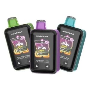 Conheça o POD DESCARTÁVEL MORF BAR Touch 20K da SMOK: até 20000 puffs, tela inteligente e praticidade para sua rotina. Compre agora!
